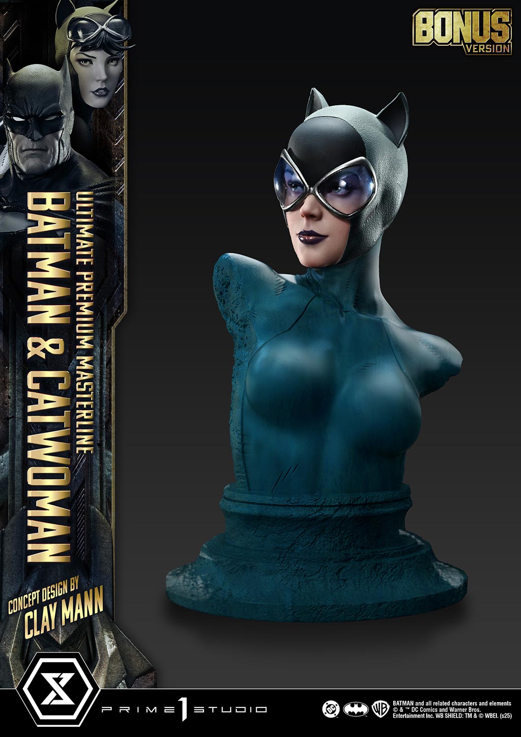 Ultimate Premium Masterline Batman (Comics) Batman & Catwoman (Concept Design by CLAY MANN) Bonus Version - Prime1Studio - Image 7
