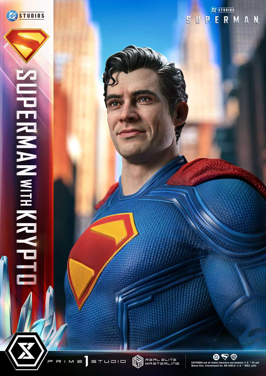 Real Elite Masterline Superman (2025 Film) Superman with Krypto Bonus Version - Prime1Studio - Image 15