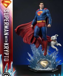 Real Elite Masterline Superman (2025 Film) Superman with Krypto Bonus Version - Prime1Studio - Image 9