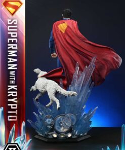 Real Elite Masterline Superman (2025 Film) Superman with Krypto Bonus Version - Prime1Studio - Image 8