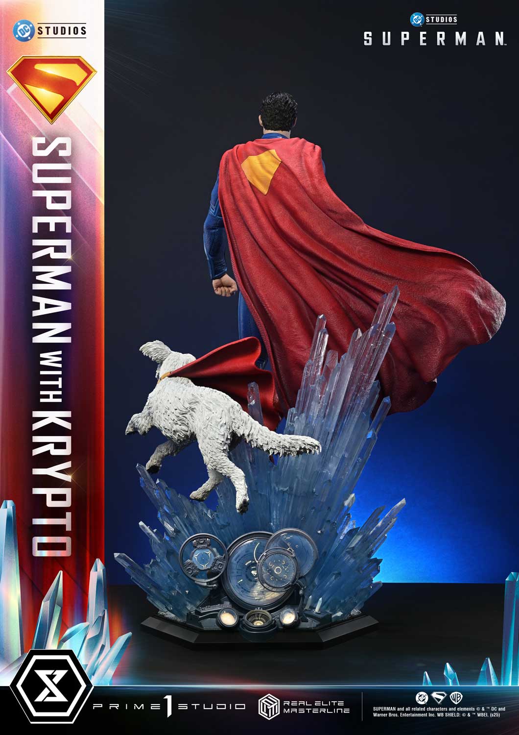 Real Elite Masterline Superman (2025 Film) Superman with Krypto Bonus Version - Prime1Studio - Image 8