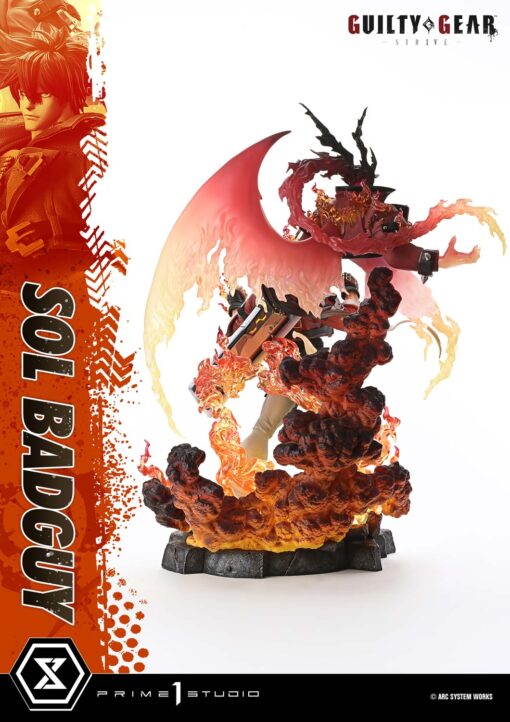Utimate Premium Masterline GUILTY GEAR – STRIVE- SOL BADGUY Bonus Version - Prime1Studio - Image 9