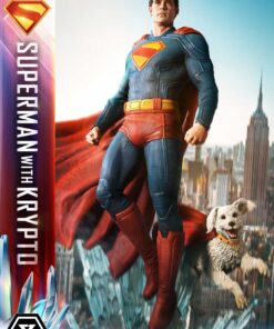 Real Elite Masterline Superman (2025 Film) Superman with Krypto Bonus Version - Prime1Studio - Image 6