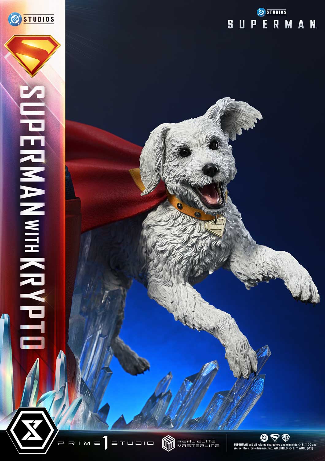 Real Elite Masterline Superman (2025 Film) Superman with Krypto Bonus Version - Prime1Studio - Image 5