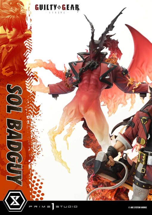Utimate Premium Masterline GUILTY GEAR – STRIVE- SOL BADGUY Bonus Version - Prime1Studio - Image 6