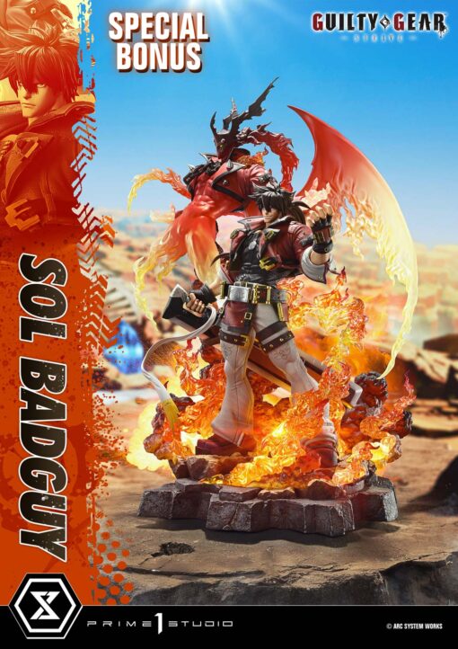 Utimate Premium Masterline GUILTY GEAR – STRIVE- SOL BADGUY Bonus Version - Prime1Studio