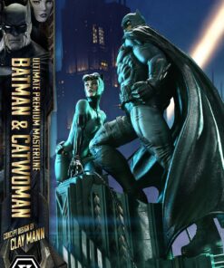 Ultimate Premium Masterline Batman (Comics) Batman & Catwoman (Concept Design by CLAY MANN) Bonus Version - Prime1Studio - Image 3