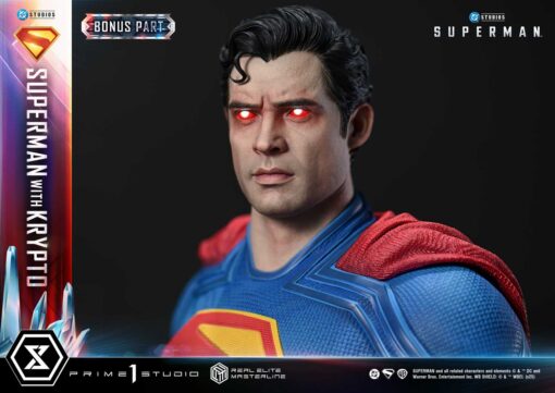 Real Elite Masterline Superman (2025 Film) Superman with Krypto Bonus Version - Prime1Studio - Image 4