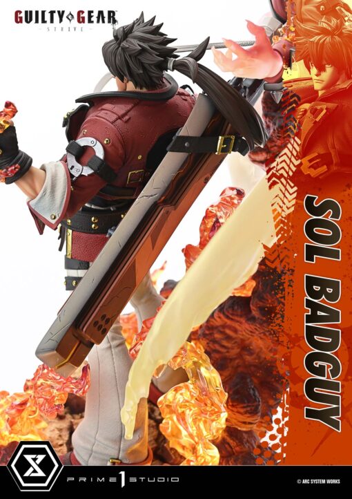 Utimate Premium Masterline GUILTY GEAR – STRIVE- SOL BADGUY Bonus Version - Prime1Studio - Image 4