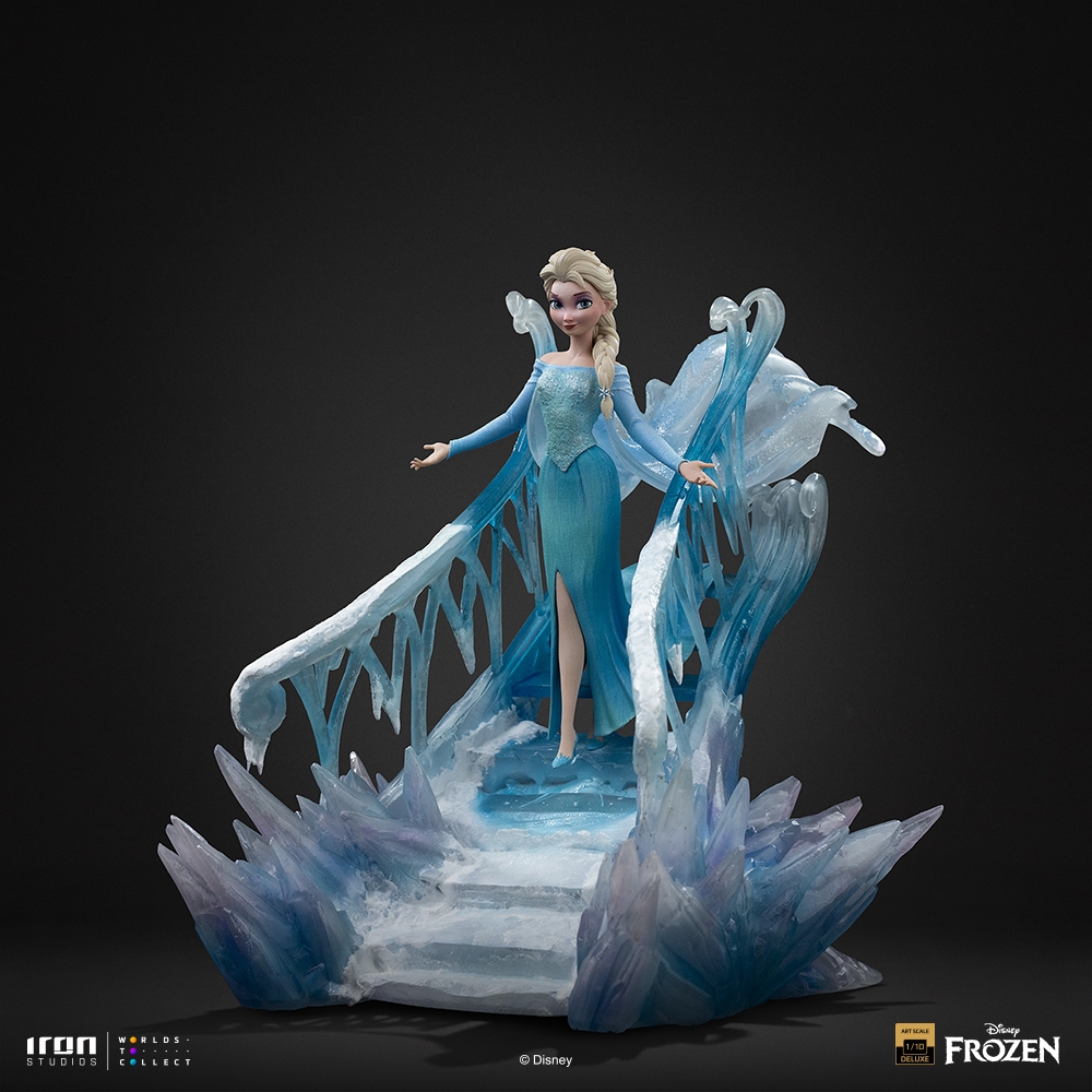 Statue Elsa Deluxe – Frozen – Art Scale 1/10 – Iron Studios - Image 4
