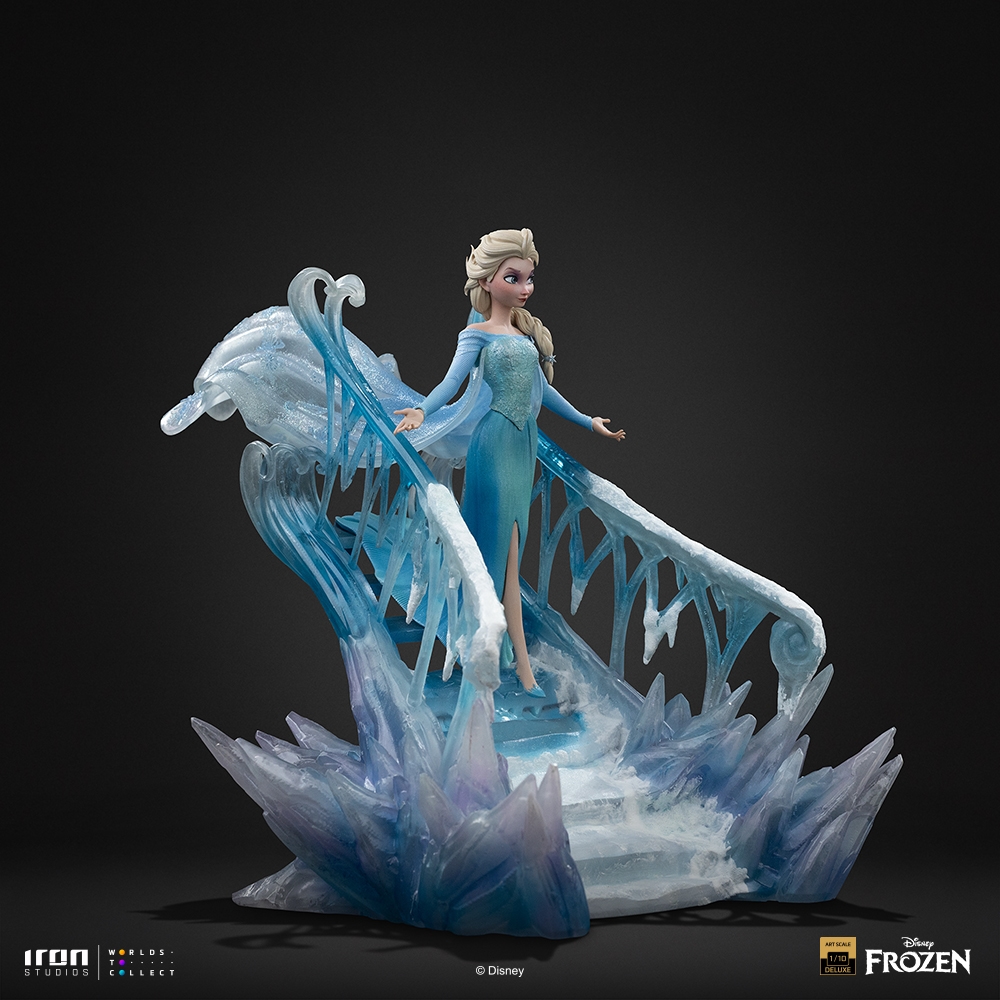 Statue Elsa Deluxe – Frozen – Art Scale 1/10 – Iron Studios - Image 11
