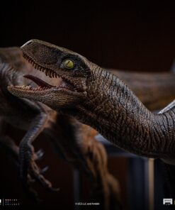 Statue Raptors at the Kitchen’s Door – Jurassic Park – Art Scale 1/10 – Iron Studios - Image 12