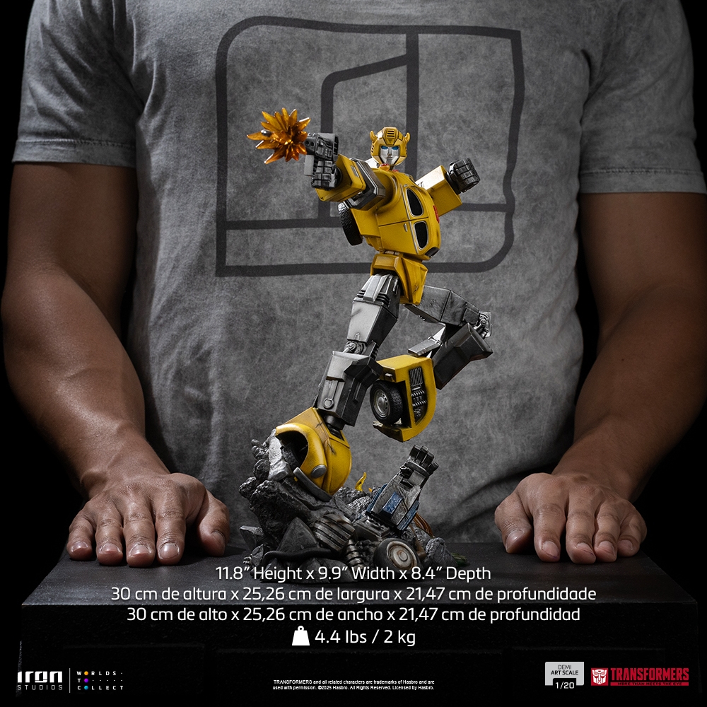 Statue Bumblebee - Transformers - Demi Art Scale 1/20 - Iron Studios - Image 2