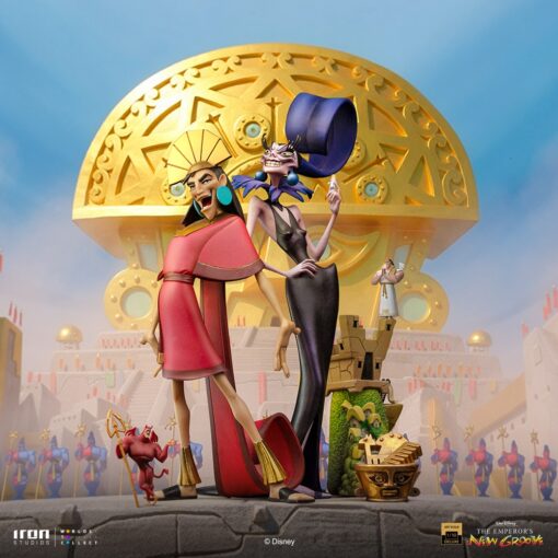 Statue Kuzco & Yzma – The Emperor’s New Groove – Deluxe Art Scale 1/10 – Iron Studios - Image 18