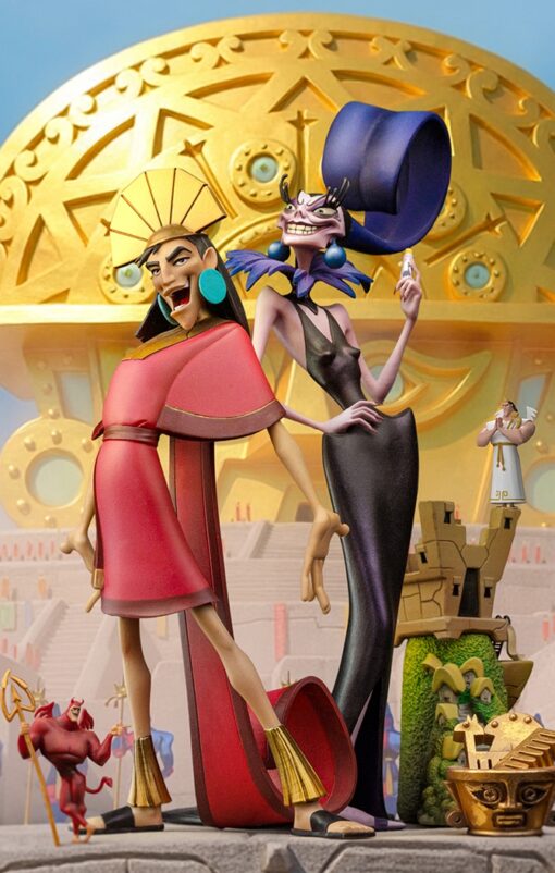 Statue Kuzco & Yzma – The Emperor’s New Groove – Deluxe Art Scale 1/10 – Iron Studios