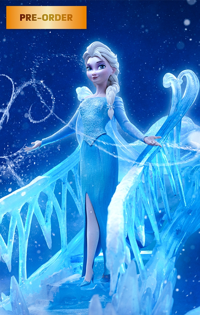 Statue Elsa Deluxe – Frozen – Art Scale 1/10 – Iron Studios - Image 22