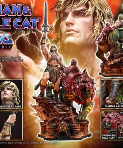 Real Elite Masterline Masters of the Universe He-Man & Battle Cat Ultimate Bonus Version - Prime1Studio - Image 25