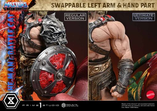 Real Elite Masterline Masters of the Universe He-Man & Battle Cat Ultimate Bonus Version - Prime1Studio - Image 21