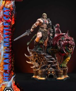 Real Elite Masterline Masters of the Universe He-Man & Battle Cat Ultimate Bonus Version - Prime1Studio - Image 15