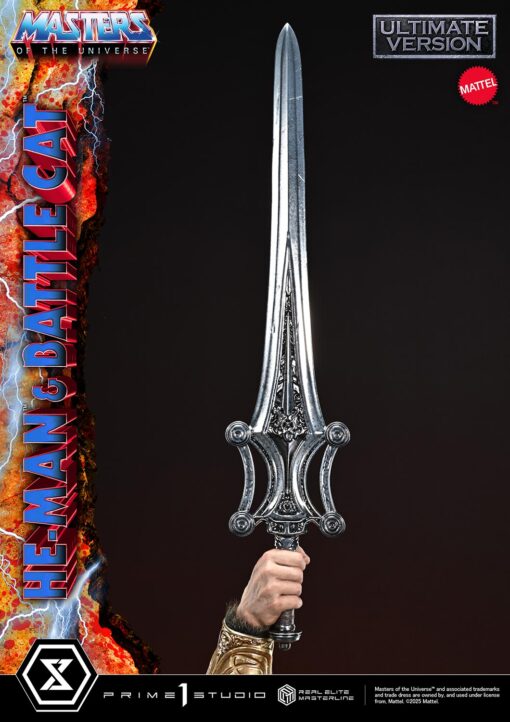 Real Elite Masterline Masters of the Universe He-Man & Battle Cat Ultimate Bonus Version - Prime1Studio - Image 13