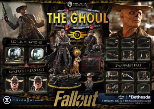 Real Elite Masterline Fallout The Ghoul Deluxe Bonus Version - Prime1Studio - Image 13