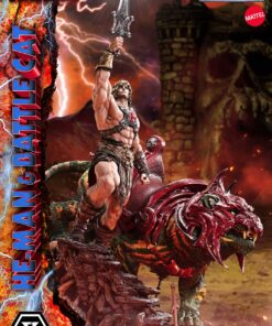 Real Elite Masterline Masters of the Universe He-Man & Battle Cat Ultimate Bonus Version - Prime1Studio - Image 9