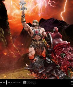 Real Elite Masterline Masters of the Universe He-Man & Battle Cat Ultimate Bonus Version - Prime1Studio - Image 8