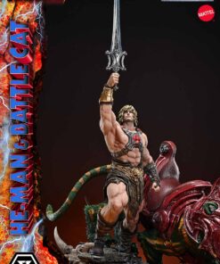Real Elite Masterline Masters of the Universe He-Man & Battle Cat Ultimate Bonus Version - Prime1Studio - Image 7
