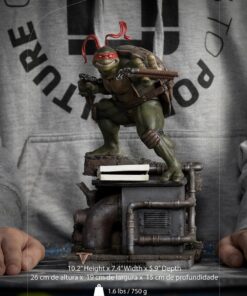 Alternative view of Teenage Mutant Ninja Turtles TMNT Black&White (Comic Version ) Full Set - BDS Art Scale 1/10 - limited edition 300pcs worldwide