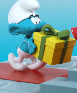 Smurfs collectible figurine, The Smurf King (Deluxe version) from the Sarsepareille & Cie 02 LMZ Collectibles 2025 collection - Image 12