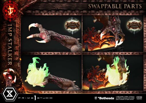 Ultimate Premium Masterline DOOM: The Dark Ages Imp Stalker Bonus version - Prime1Studio - Image 21
