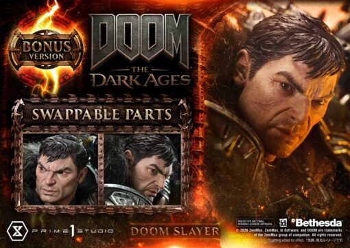 Ultimate Premium Masterline DOOM: The Dark Ages Doom Slayer Deluxe Bonus Version - Prime1Studio - Image 27