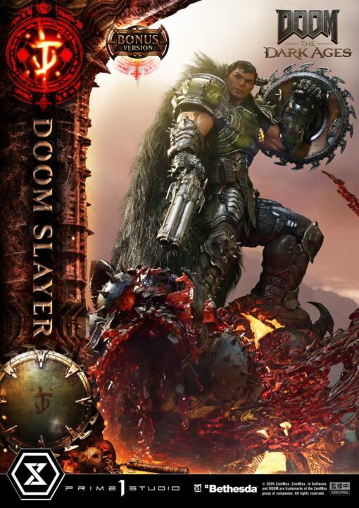Ultimate Premium Masterline DOOM: The Dark Ages Doom Slayer Deluxe Bonus Version - Prime1Studio