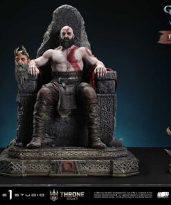 Throne Legacy God of War: Ragnarok Master Thyself Kratos Bonus Version - Prime1Studio - Image 17
