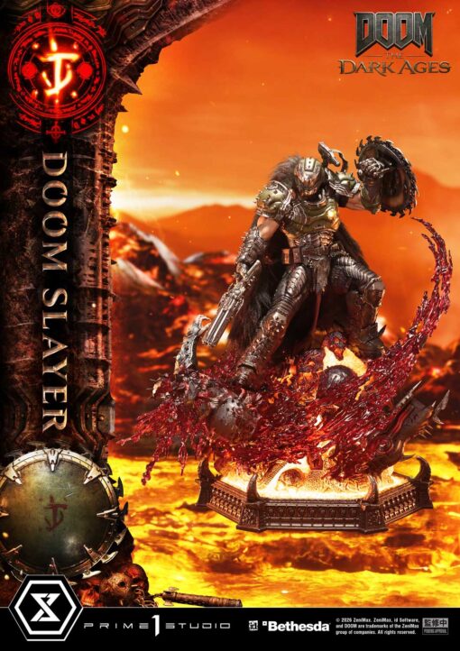 Ultimate Premium Masterline DOOM: The Dark Ages Doom Slayer Deluxe Bonus Version - Prime1Studio - Image 2