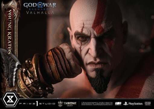 Throne Legacy God of War: Ragnarok Young Kratos Bonus Version - Prime1Studio - Image 18