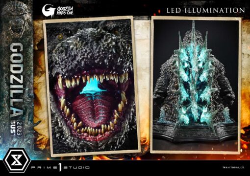 Life Size Bust GODZILLA MINUS ONE (Film) Godzilla (2023) Bonus Version - Prime1Studio - Image 14