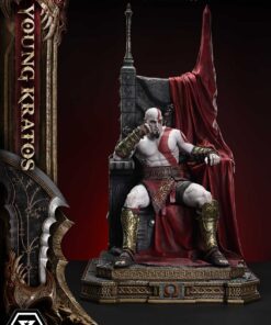Alternative view of Throne Legacy God of War: Ragnarok Young Kratos Bonus Version - Prime1Studio
