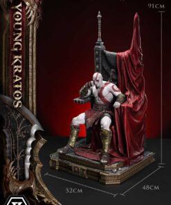 Throne Legacy God of War: Ragnarok Young Kratos Bonus Version - Prime1Studio - Image 14
