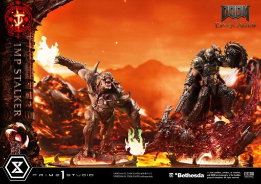 Ultimate Premium Masterline DOOM: The Dark Ages Imp Stalker Bonus version - Prime1Studio - Image 15