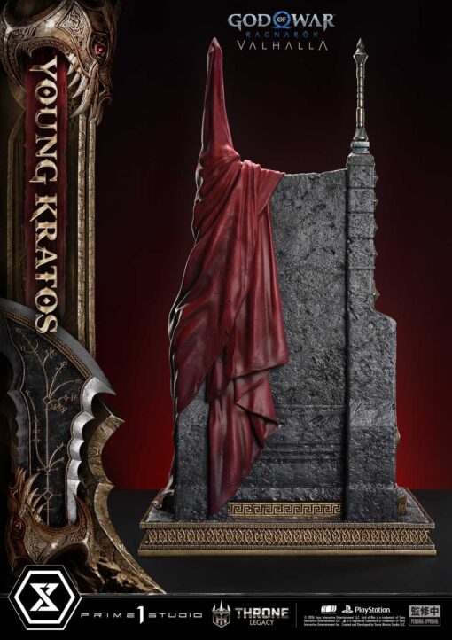 Throne Legacy God of War: Ragnarok Young Kratos Bonus Version - Prime1Studio - Image 11