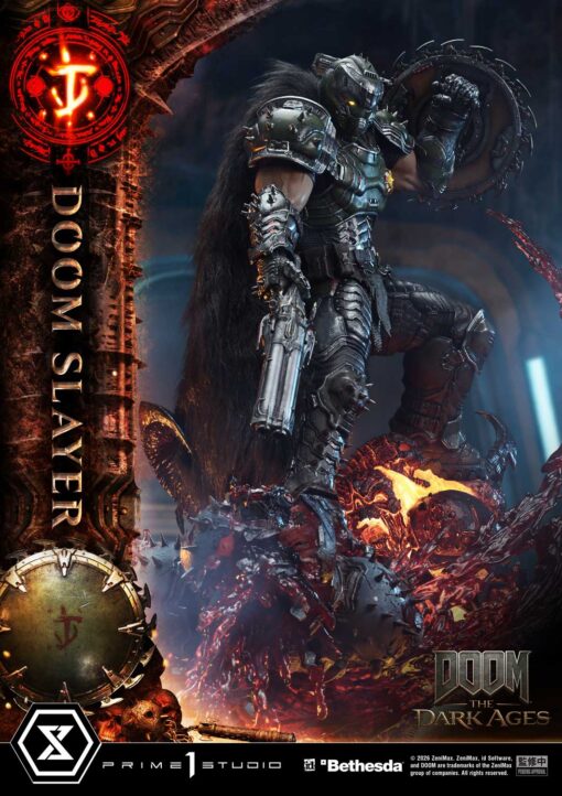 Ultimate Premium Masterline DOOM: The Dark Ages Doom Slayer Deluxe Bonus Version - Prime1Studio - Image 18
