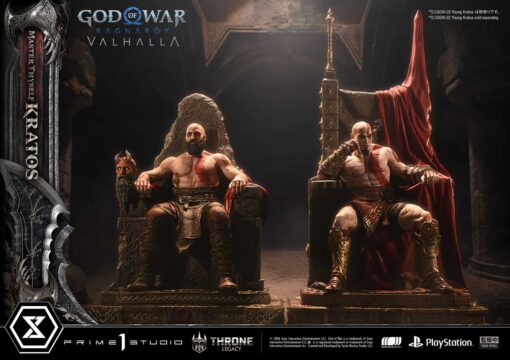 Throne Legacy God of War: Ragnarok Master Thyself Kratos Bonus Version - Prime1Studio - Image 8