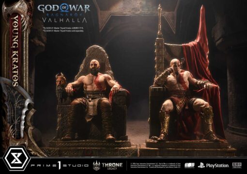 Throne Legacy God of War: Ragnarok Young Kratos Bonus Version - Prime1Studio - Image 9