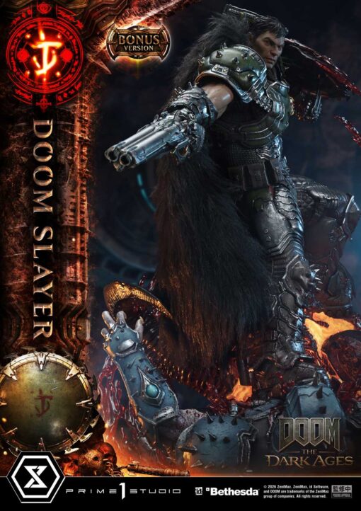 Ultimate Premium Masterline DOOM: The Dark Ages Doom Slayer Deluxe Bonus Version - Prime1Studio - Image 16