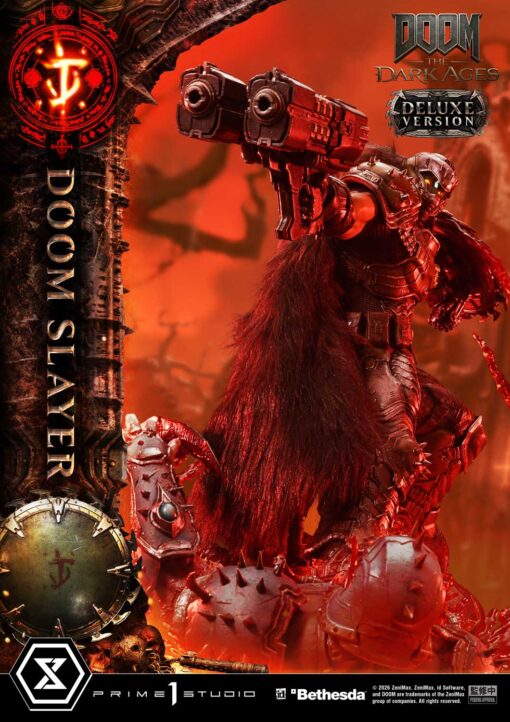 Ultimate Premium Masterline DOOM: The Dark Ages Doom Slayer Deluxe Bonus Version - Prime1Studio - Image 12