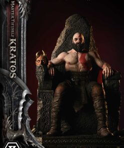 Throne Legacy God of War: Ragnarok Master Thyself Kratos Bonus Version - Prime1Studio - Image 7