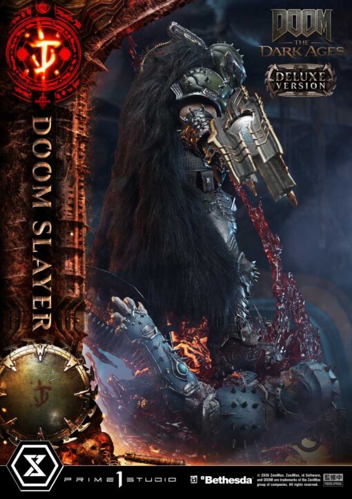 Ultimate Premium Masterline DOOM: The Dark Ages Doom Slayer Deluxe Bonus Version - Prime1Studio - Image 14