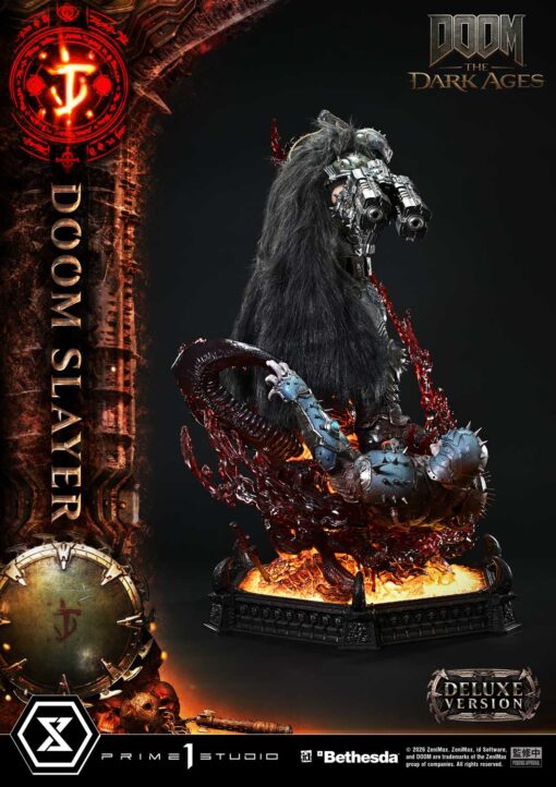Ultimate Premium Masterline DOOM: The Dark Ages Doom Slayer Deluxe Bonus Version - Prime1Studio - Image 11