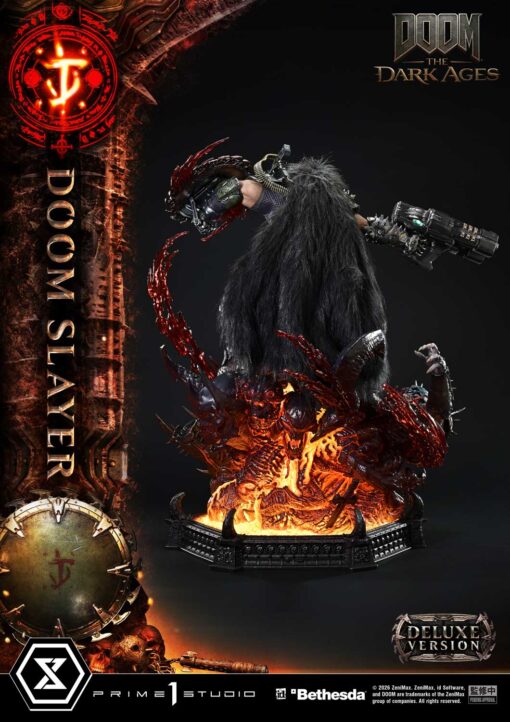Ultimate Premium Masterline DOOM: The Dark Ages Doom Slayer Deluxe Bonus Version - Prime1Studio - Image 10